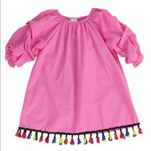 Pink Tassel Dress